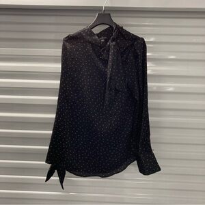 Worthington Men's Dark Shirt with Dotted Pattern